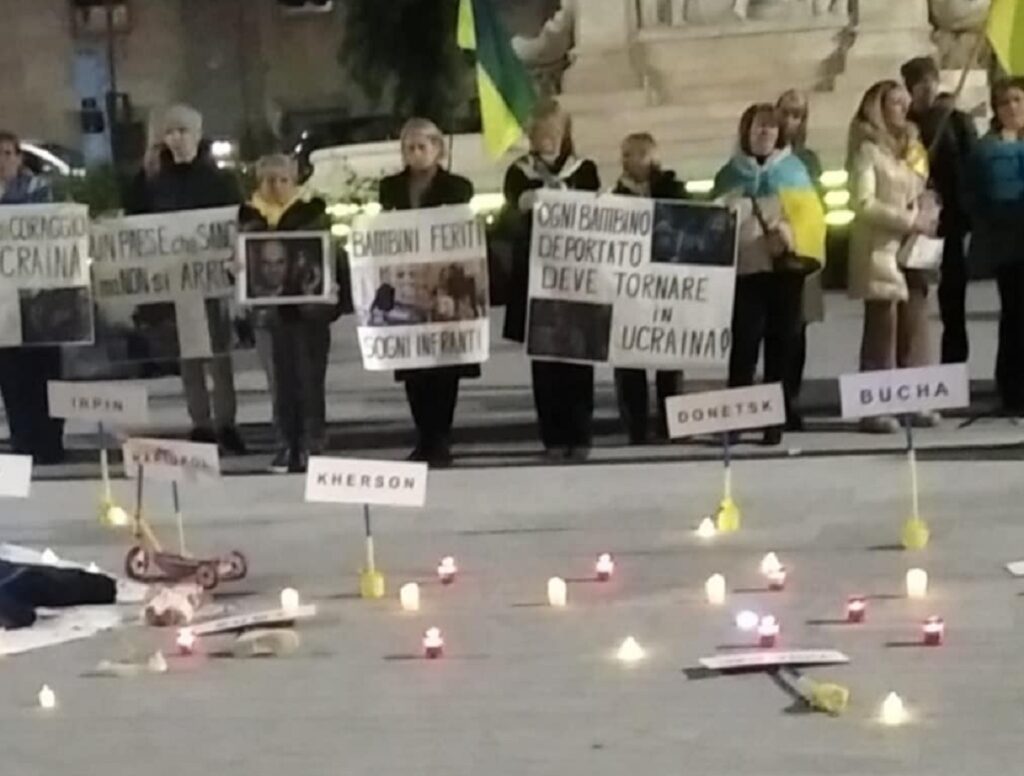 Manifestazione Ucraini Reggio Calabria