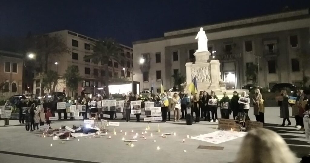Manifestazione Ucraini Reggio Calabria