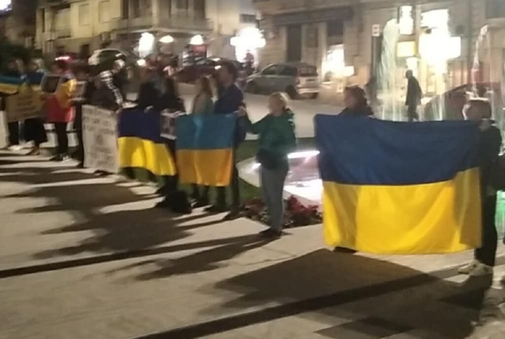 Manifestazione Ucraini Reggio Calabria