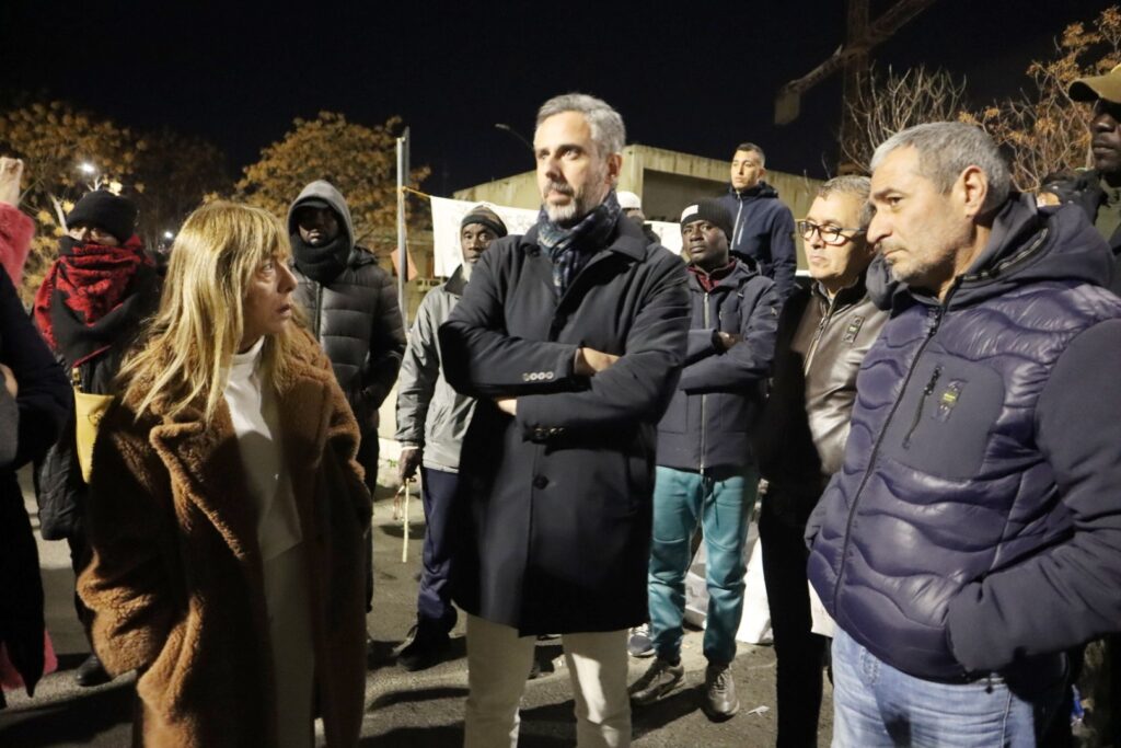 Minasi e Neri a Piazza del Popolo