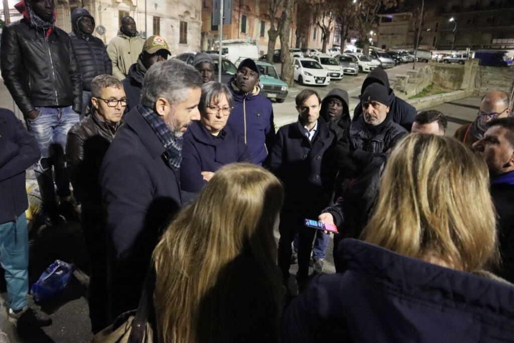 Minasi e Neri a Piazza del Popolo