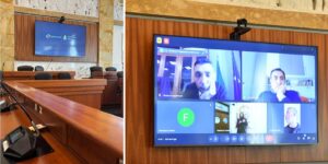 Nuovo sistema audio video palazzo alvaro