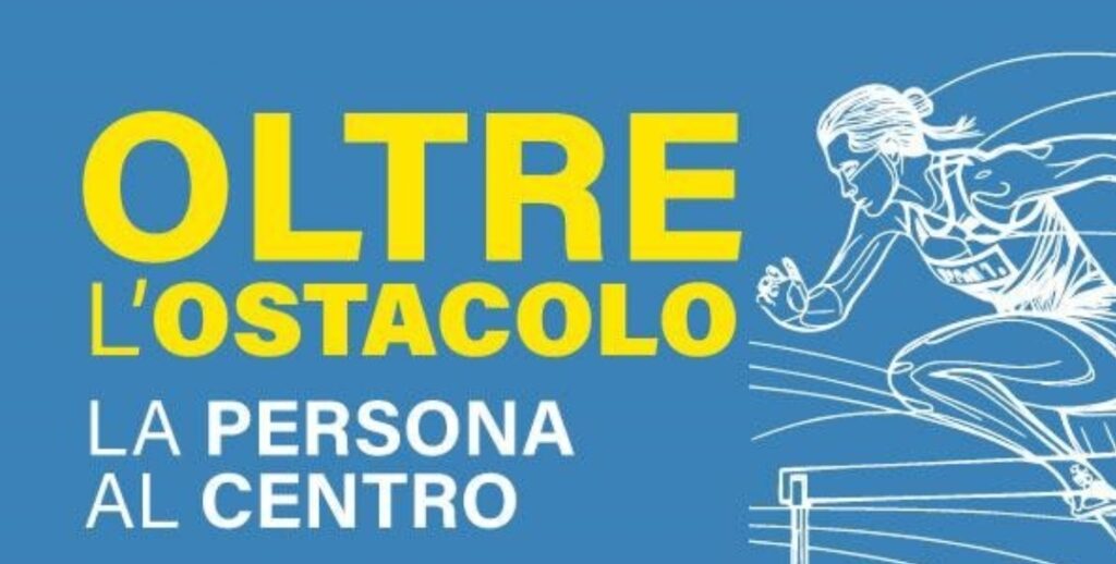 Oltre l'ostacolo la persona al centro