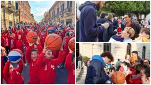 Palleggiata Italia Basket Reggio Calabria