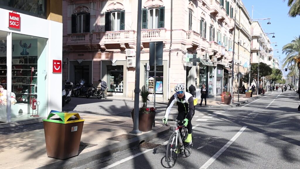 Pista ciclabile viale San Martino 1
