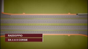 Ponte corleone 8 corsie