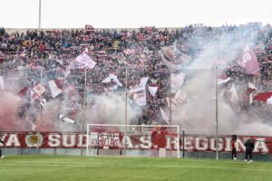 Reggina-Siracusa Curva Sud Reggina tifosi Granillo