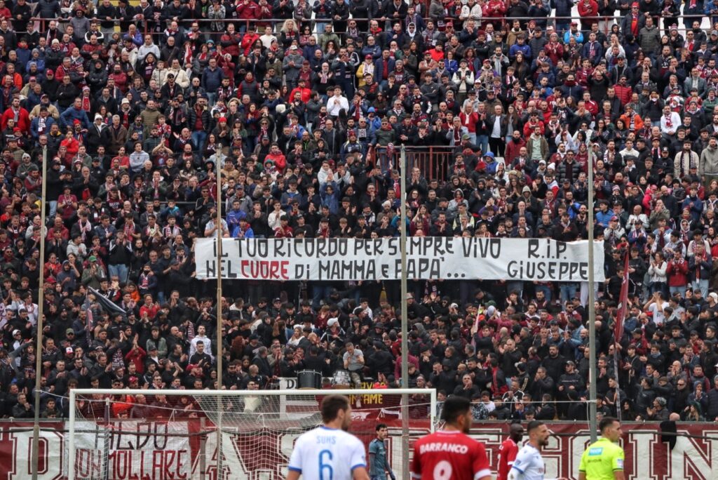Reggina-Siracusa Curva Sud Reggina tifosi Granillo