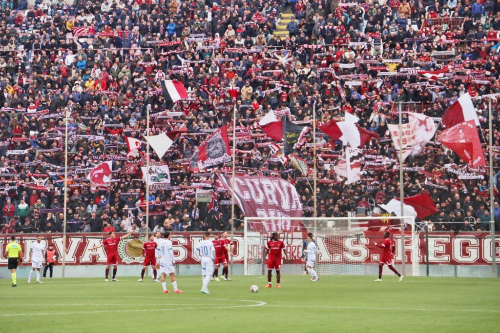 Reggina-Siracusa Curva Sud Reggina tifosi Granillo