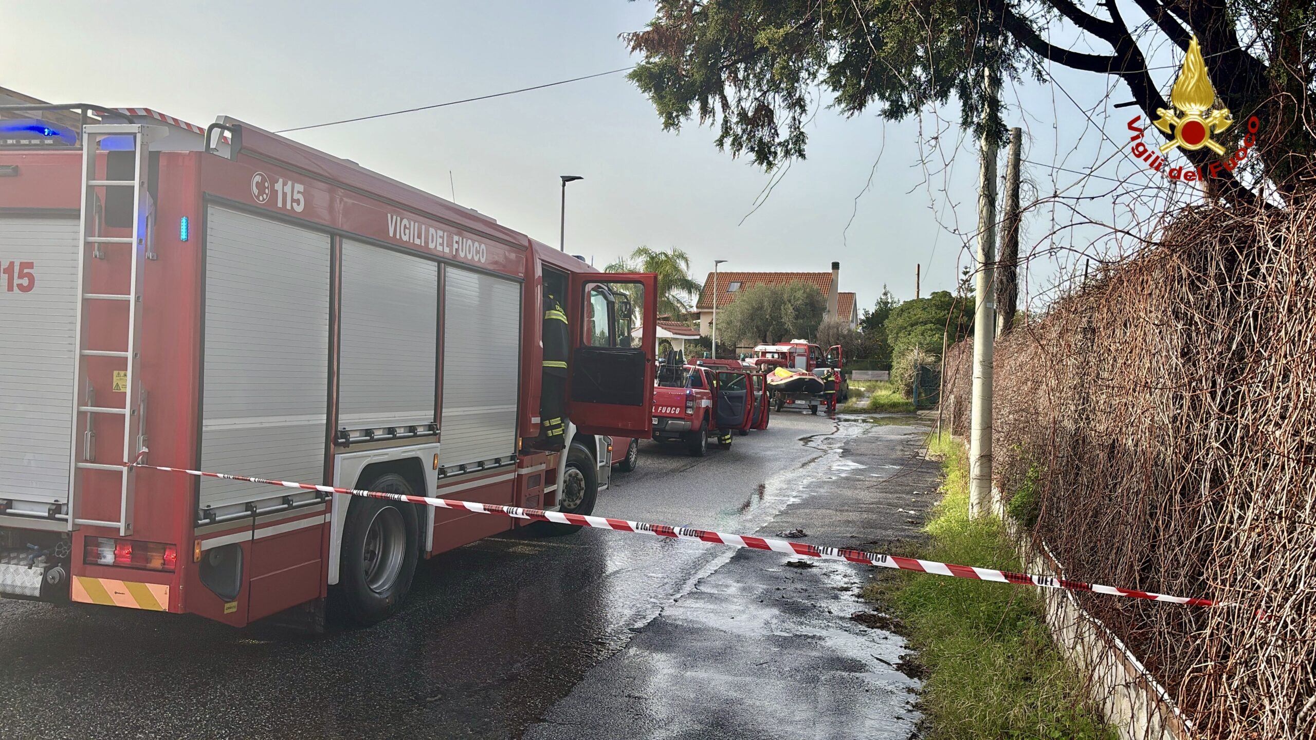 Salvataggio Vigili del Fuoco Messina – Maltempo (4)