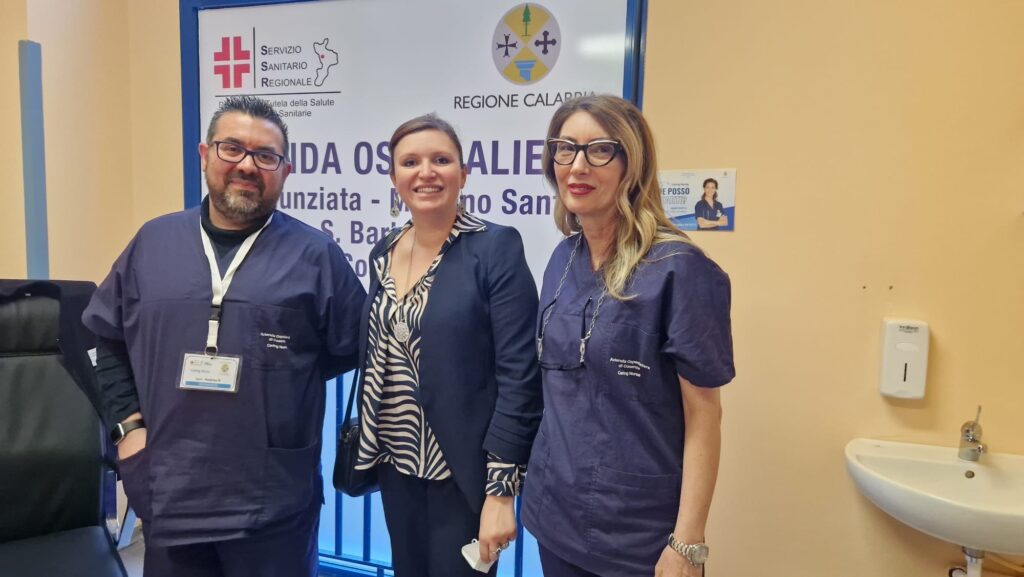 Sopralluogo garante stanganelli ospedale cosenza