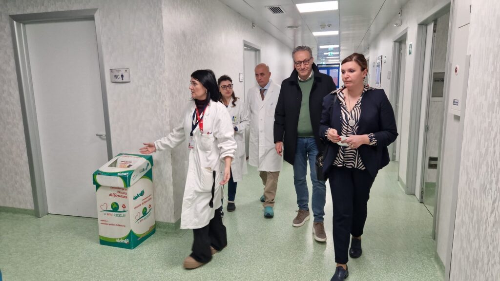 Sopralluogo garante stanganelli ospedale cosenza