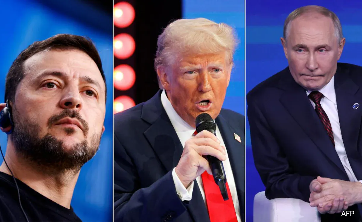 Zelensky Trump e Putin