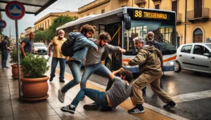 aggressione autista autobus