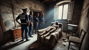 cadavere mummificato