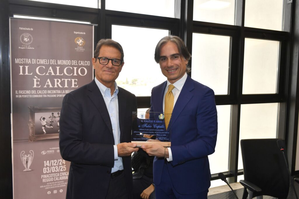 calcio è arte capello e falcomatà