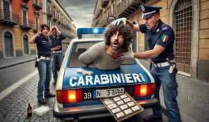 carabinieri scoprono droga sotto la parrucca