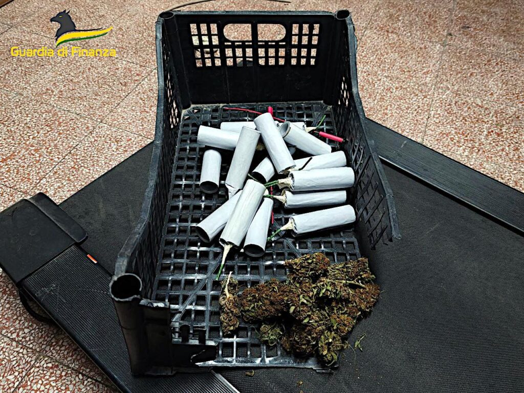 droga e prodotti esplosivi gdf