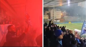 festeggiamenti tifosi siracusa