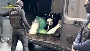 guardia di finanza gico sequestro cocaina