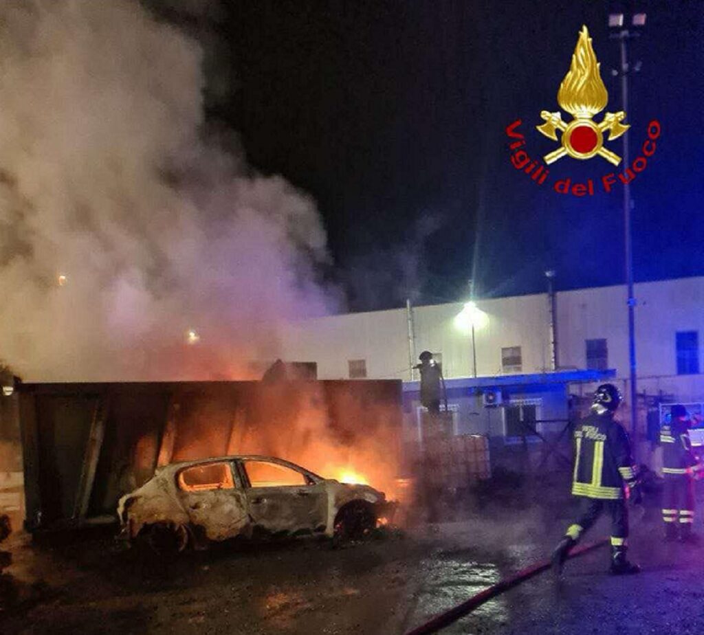 Incendio Calabria