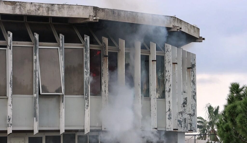 incendio torre nervi