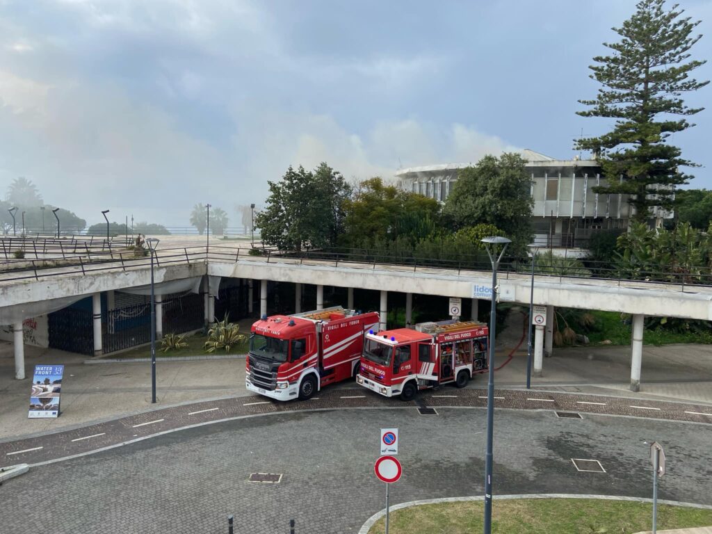 incendio torre nervi