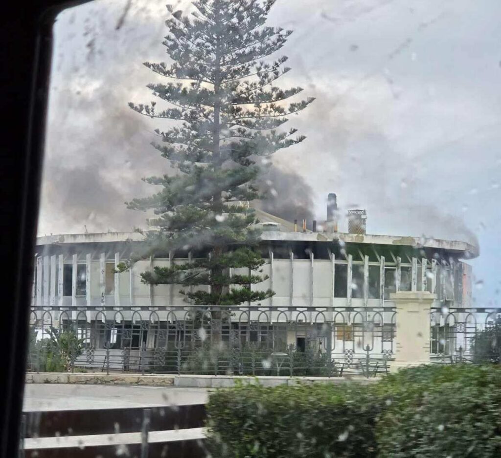 incendio torre nervi