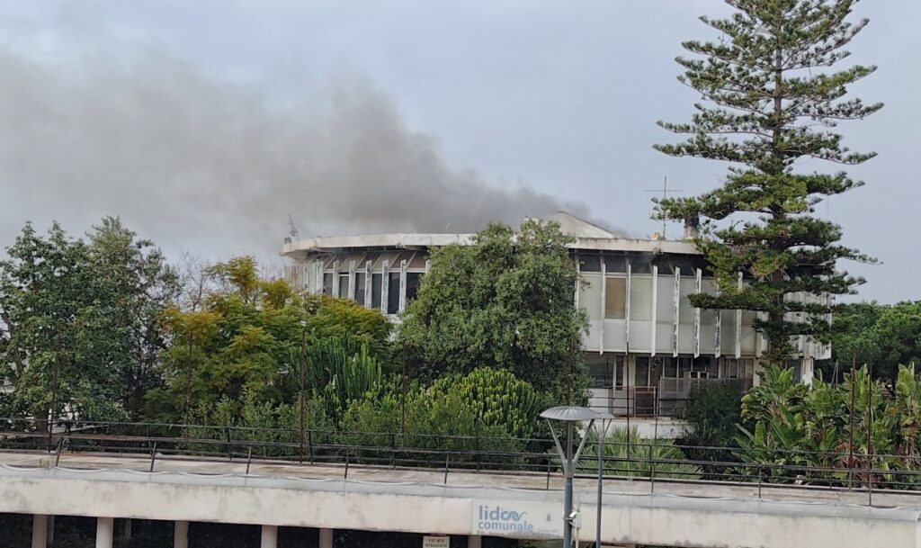 incendio torre nervi