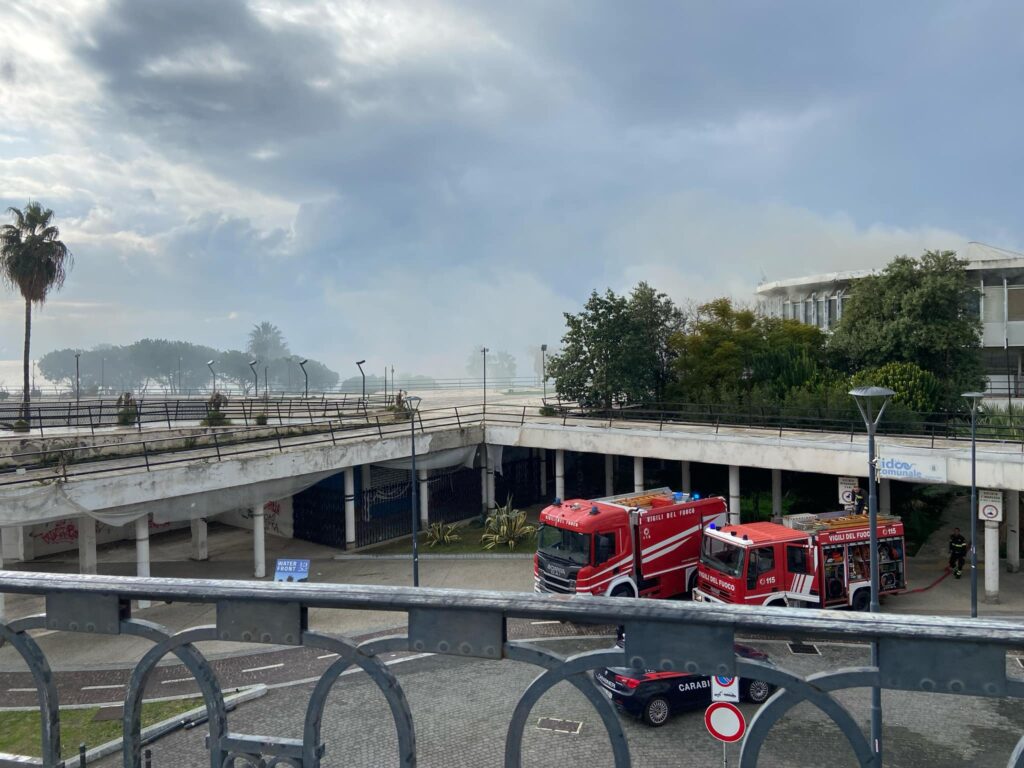 incendio torre nervi