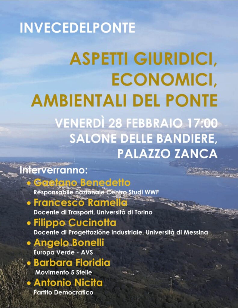 locandina evento invece del ponte