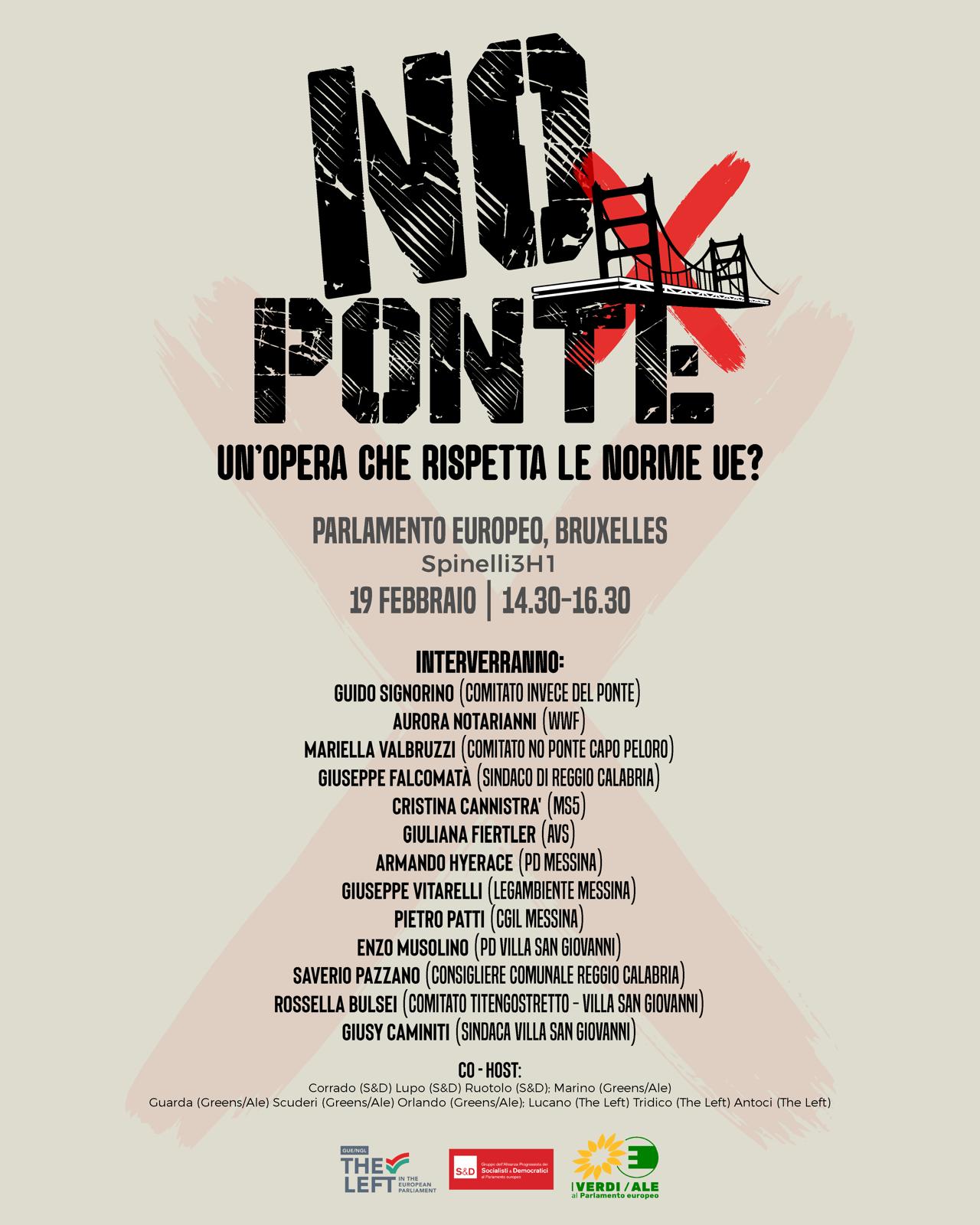 manifestazione no ponte
