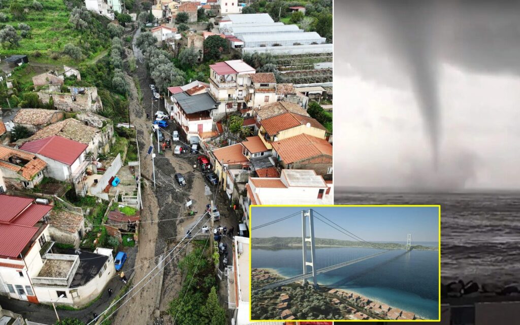 messina maltempo ponte