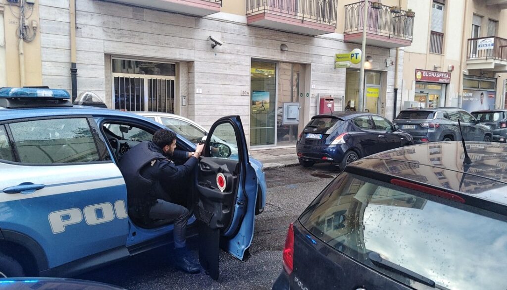 polizia tentativo di rapina