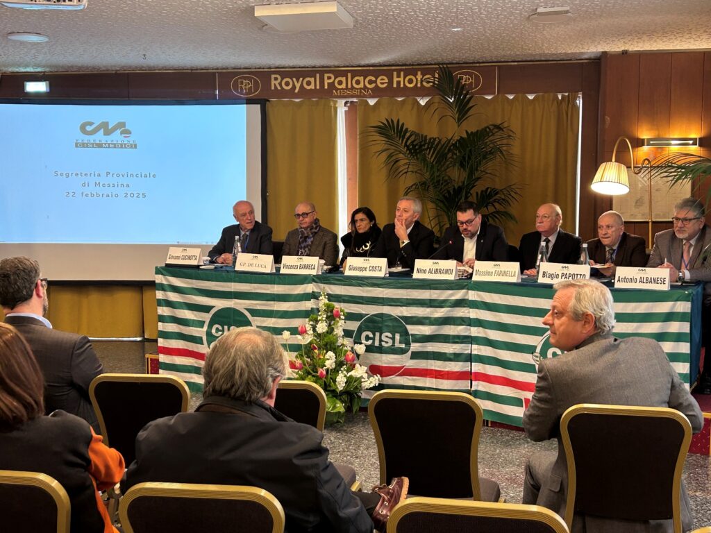Tavolo Cisl Medici messina
