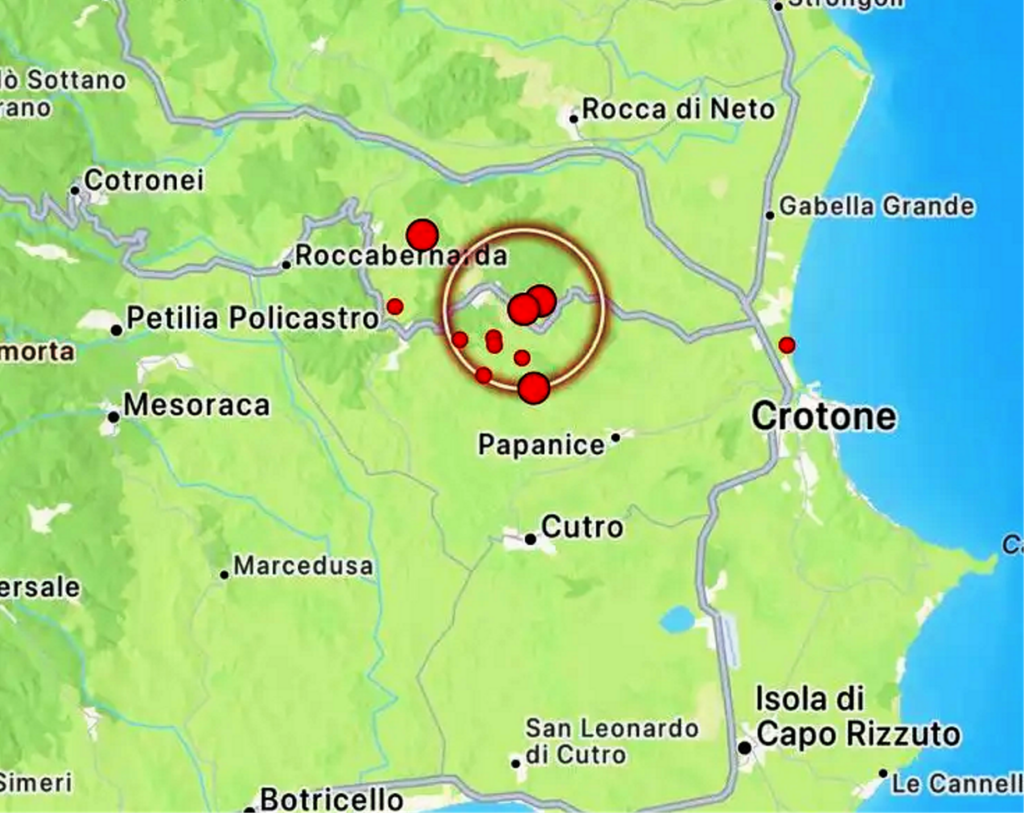 terremoto calabria