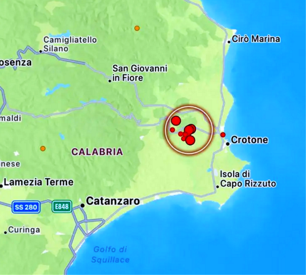 terremoto calabria