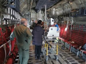 volo d'urgenza per salvare bimbo