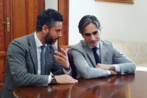 Armando Neri e Giuseppe Falcomatà