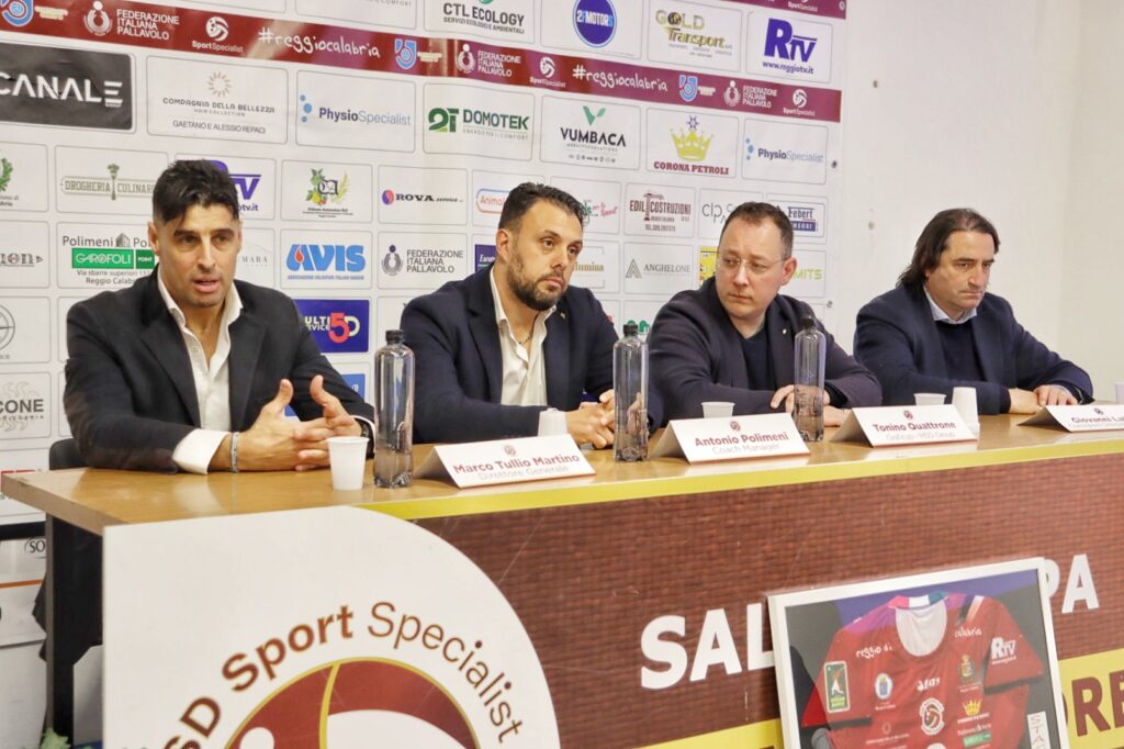 Conferenza stampa di presentazione nuovo sito web Domotek Volley
