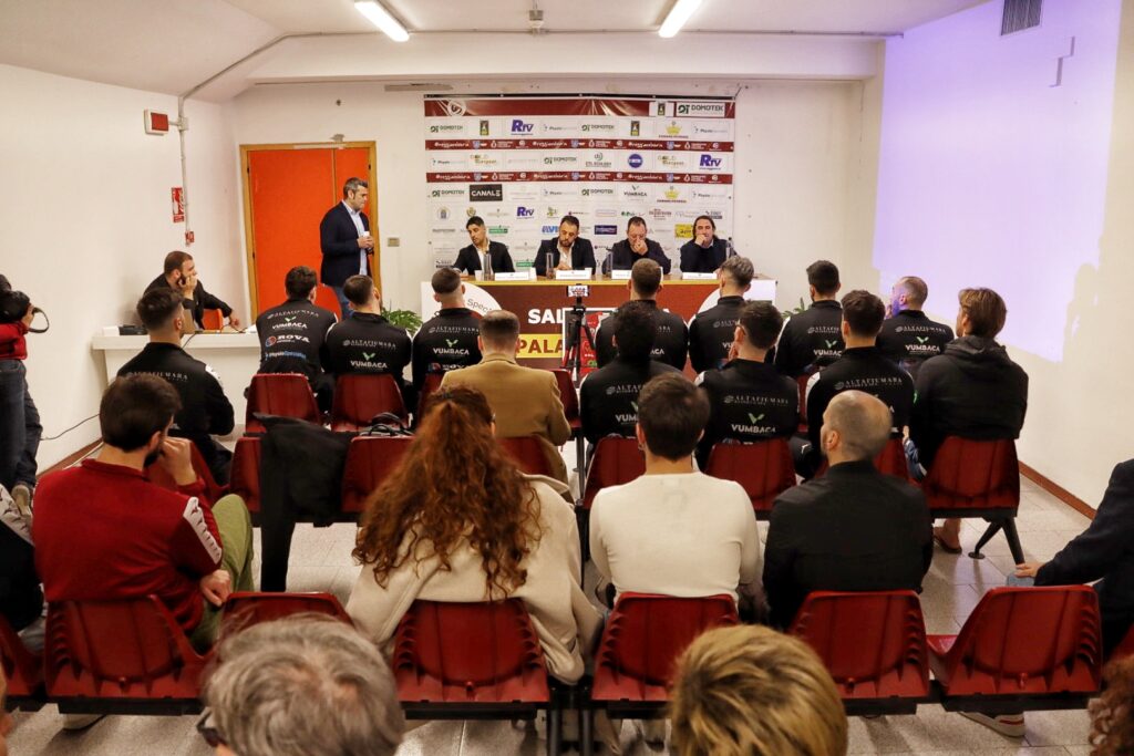 Conferenza stampa di presentazione nuovo sito web Domotek Volley