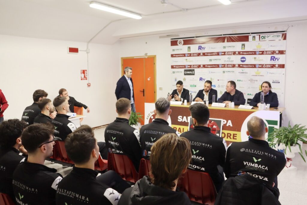 Conferenza stampa di presentazione nuovo sito web Domotek Volley