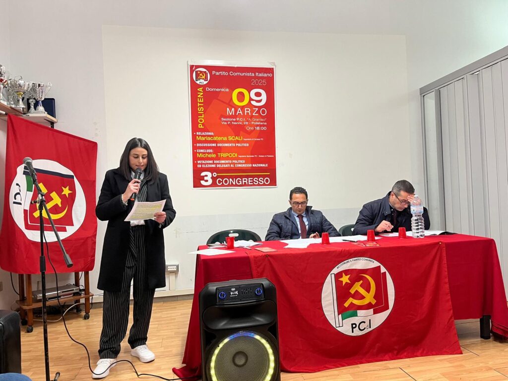 Congresso partito comunista a polistena