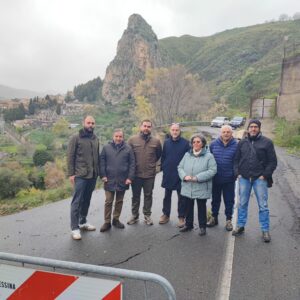 Consegna dei lavori sulla s.p. 2 di Roccella Valdemone