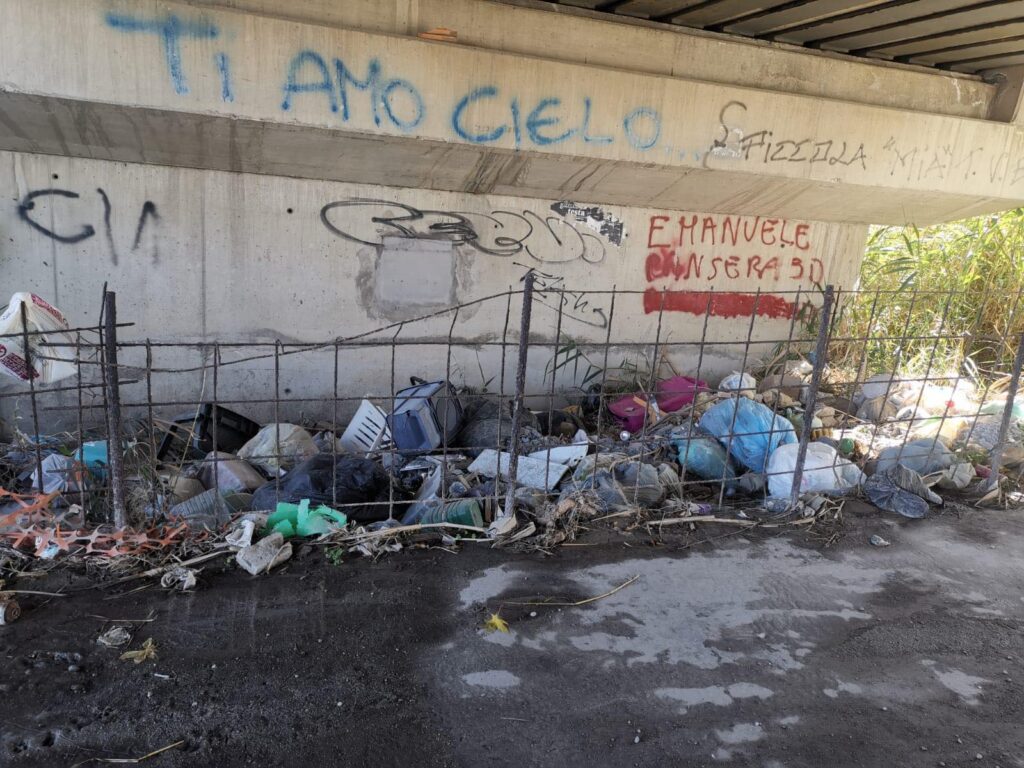 Degrado Torrente Fiumarella Pellaro