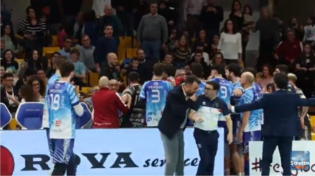 Domotek Reggio Calabria - Lecce tensione