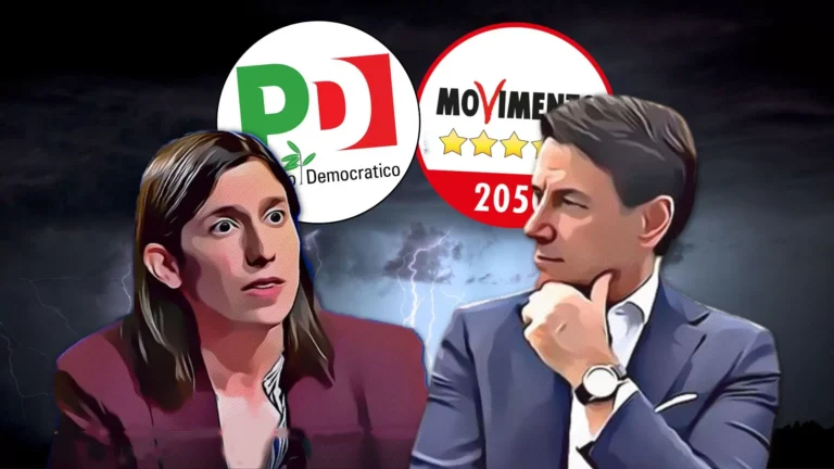 Elly Schlein e Giuseppe Conte