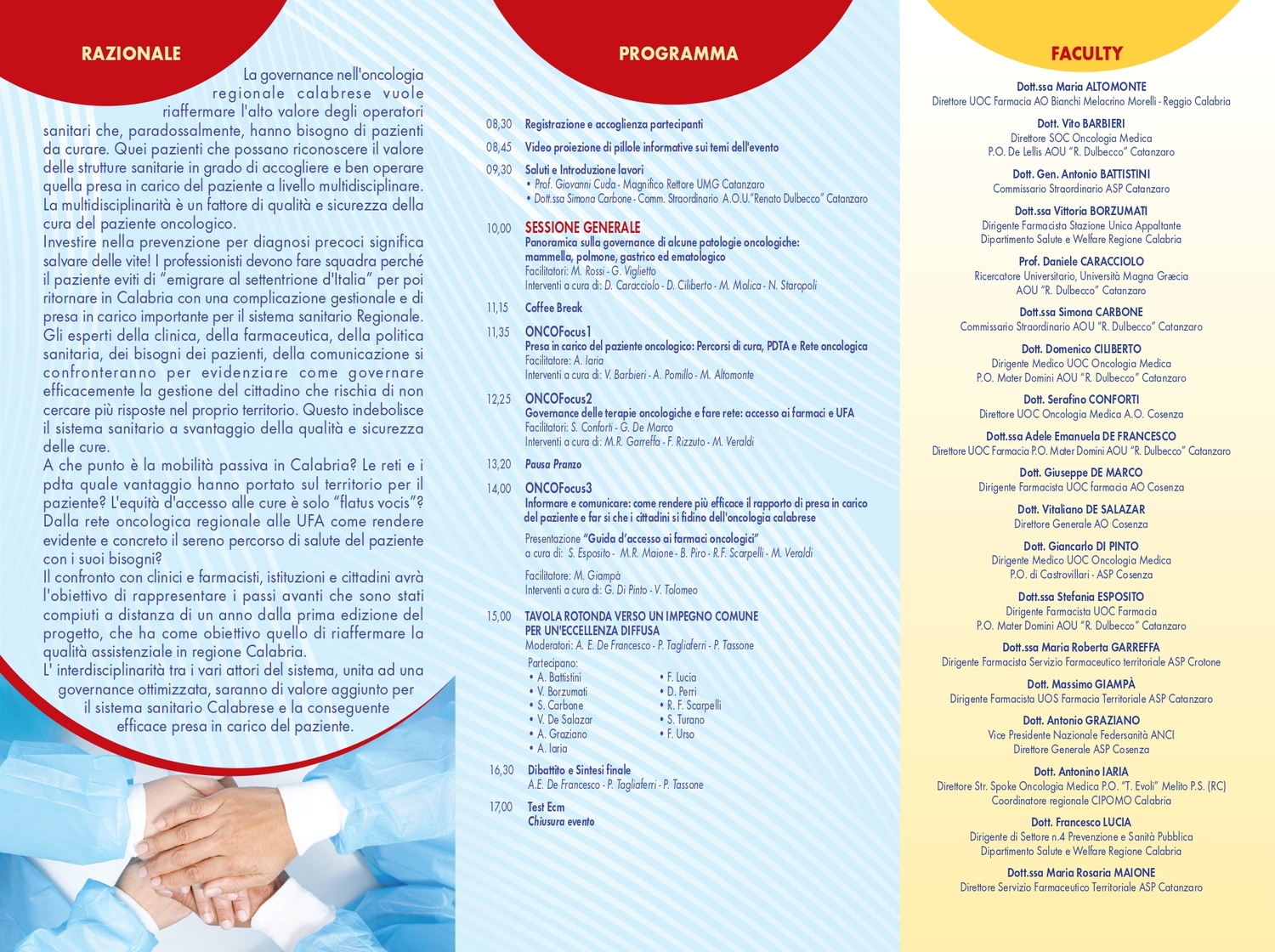 Evento La Governance Oncologica in Calabria
