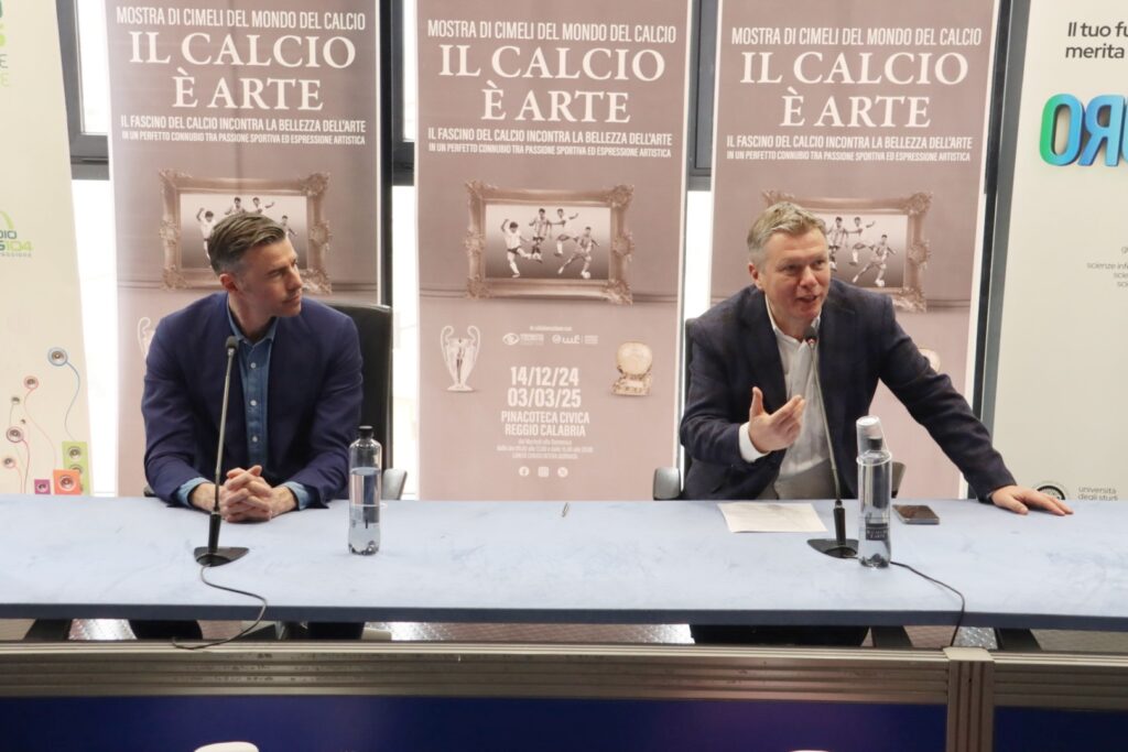 Evento il calcio è arte con Barzagli e Alciato