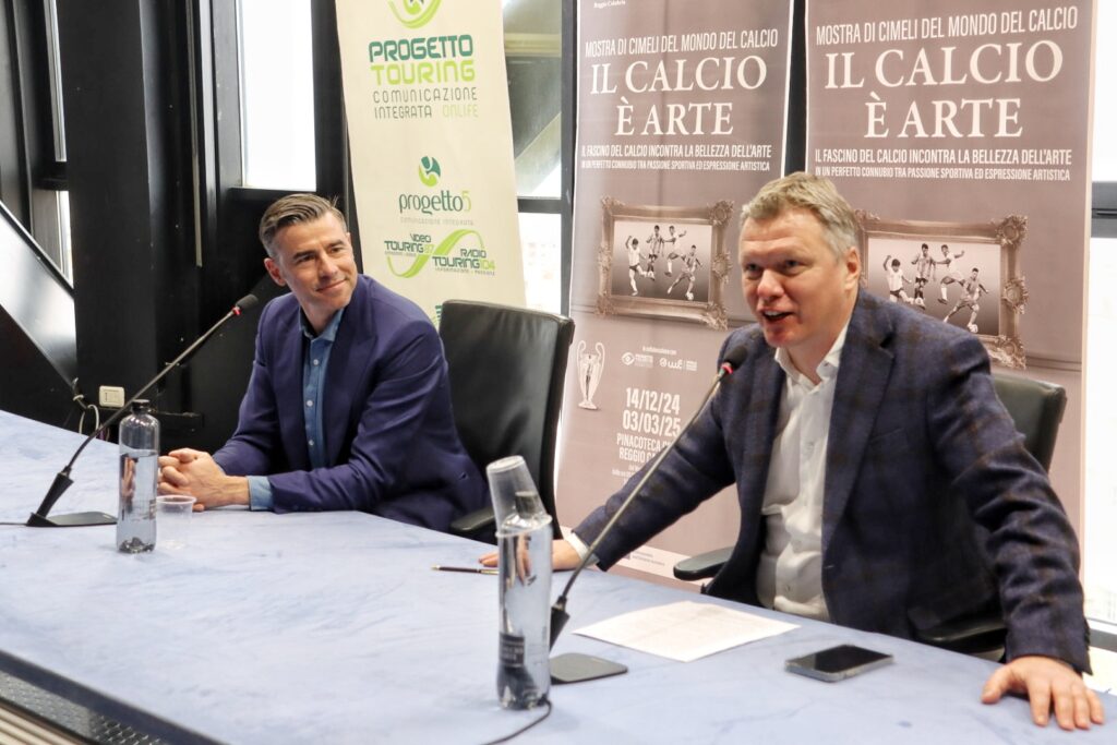 Evento il calcio è arte con Barzagli e Alciato
